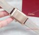2017 Cartier Tank Rose Gold Diamond Bezel White Face Brown Leather Band 23mm Watch (4)_th.jpg